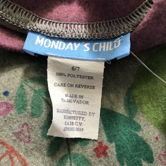 Mother’s Child Long Sleeve Easter Egg Print Tee - Picture 2 of 6